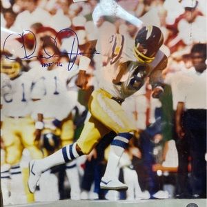 Charlie Jonier Chargers Signed Poster